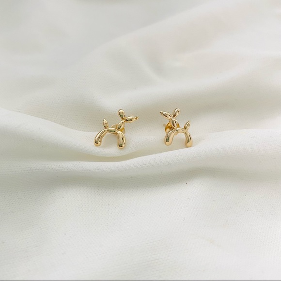 Balloon Dog Earrings - Picture 7 of 8